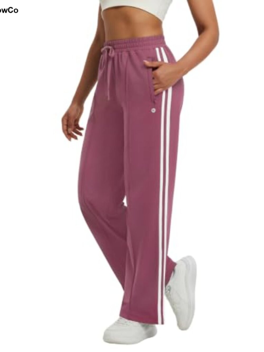 Fleece Lined Thermal Track Pants Straight Leg Sweatpants